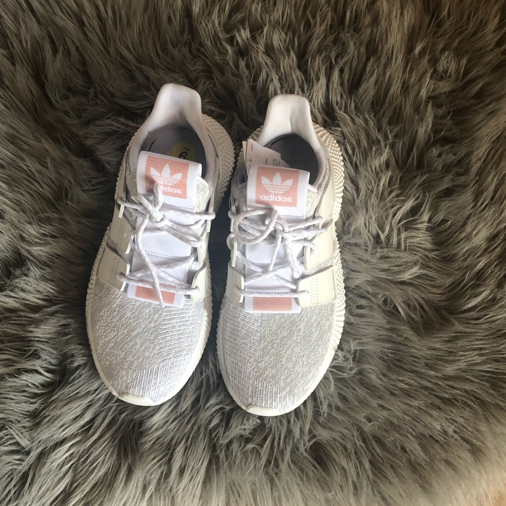 Adidas originals white prophere trainers